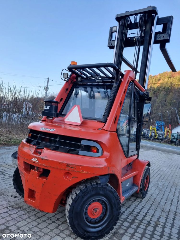 Linde H60D Wózek Widłowy 6 ton Udzwig. Silnik DEUTZ Turbo 6 cylindrów. 2x Posuw wideł Hydr. niski przebieg 6326h. Import Norwegia! Zero luzów i wycieków Jazda Hydrostatic. Stan Perfekcyjny! DIESEL - 9