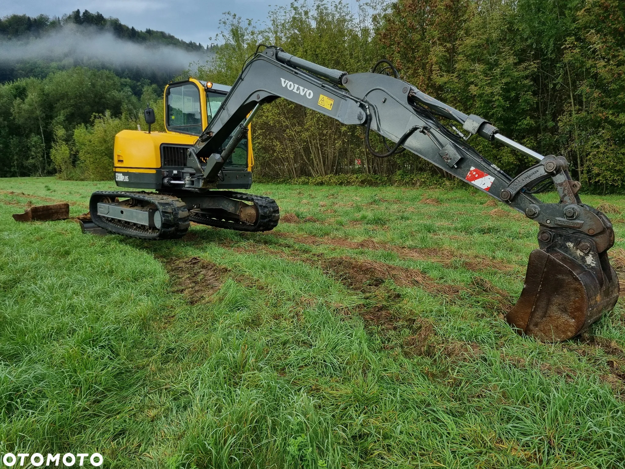 Volvo ECR88plus Koparka Gąsienicowa 10ton Ramię długie PLUS! Perfekcyjny stan z Norwegii! Klima 3łyżki Gąsienice jak nowe Zero wycieków luzów!! - 28