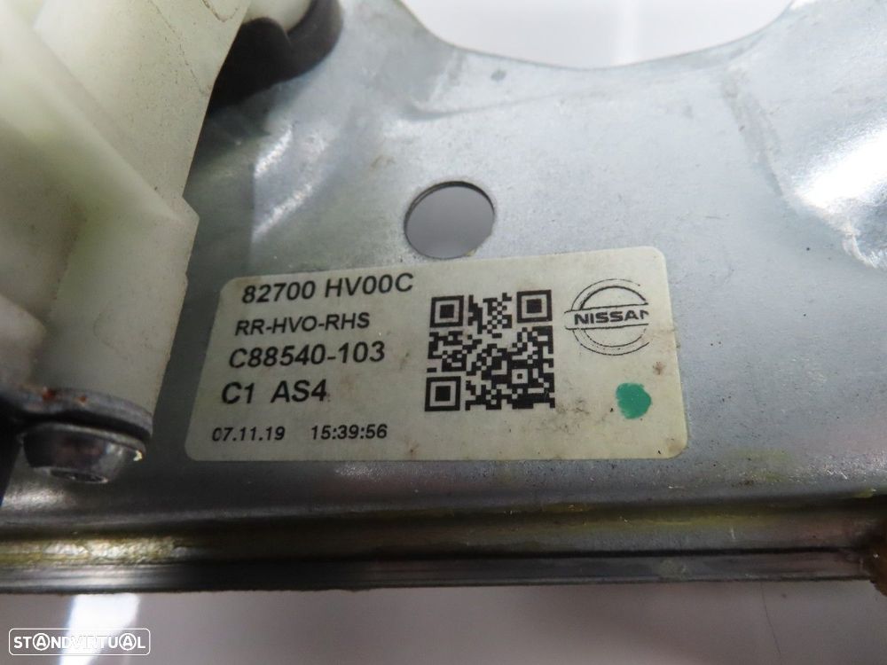 Elevador da Porta com Motor Direito/Trás Usado / Original NISSAN QASHQAI II Clos... - 5