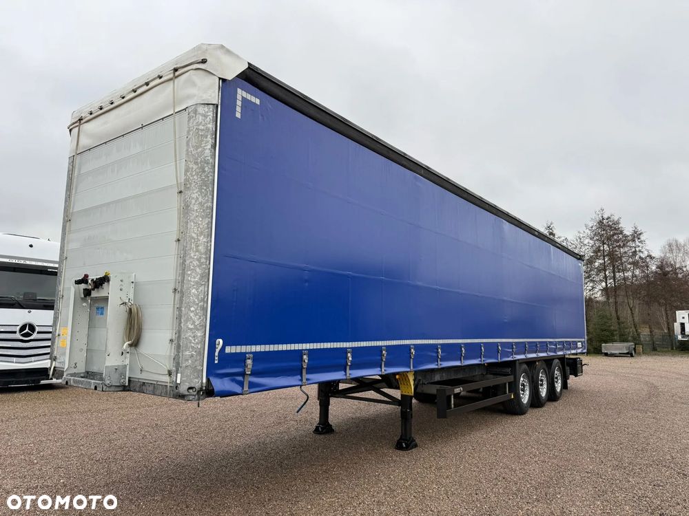 Schmitz Cargobull / FIRANKA / OSIE SCHMITZ / OŚ PODNOSZONA / SUPER STAN - 2