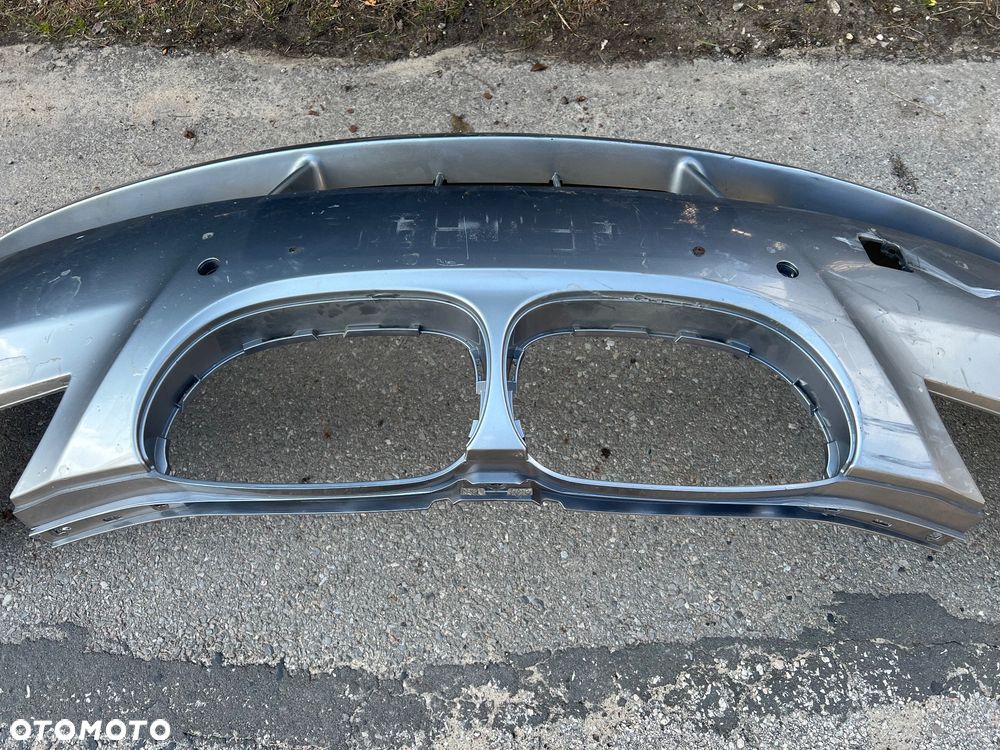 BMW 5 E60 E61 ZDERZAK PRZÓD PRZEDNI 7033694 OTWORY POD SPRYSKI I PDC - 9