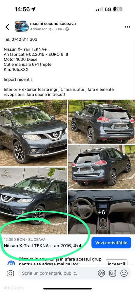 Nissan X-Trail 1.6L dCI Start/Stop 4x4-i Tekna - 12