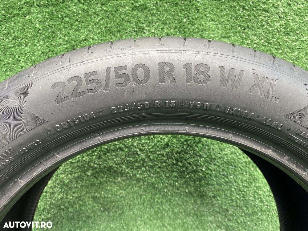 Set 2 anvelope Vara  Continental PremiumContact 6 225 50 R18 W XL  99 W Dot 0923 Profil 5,99 mm - 7