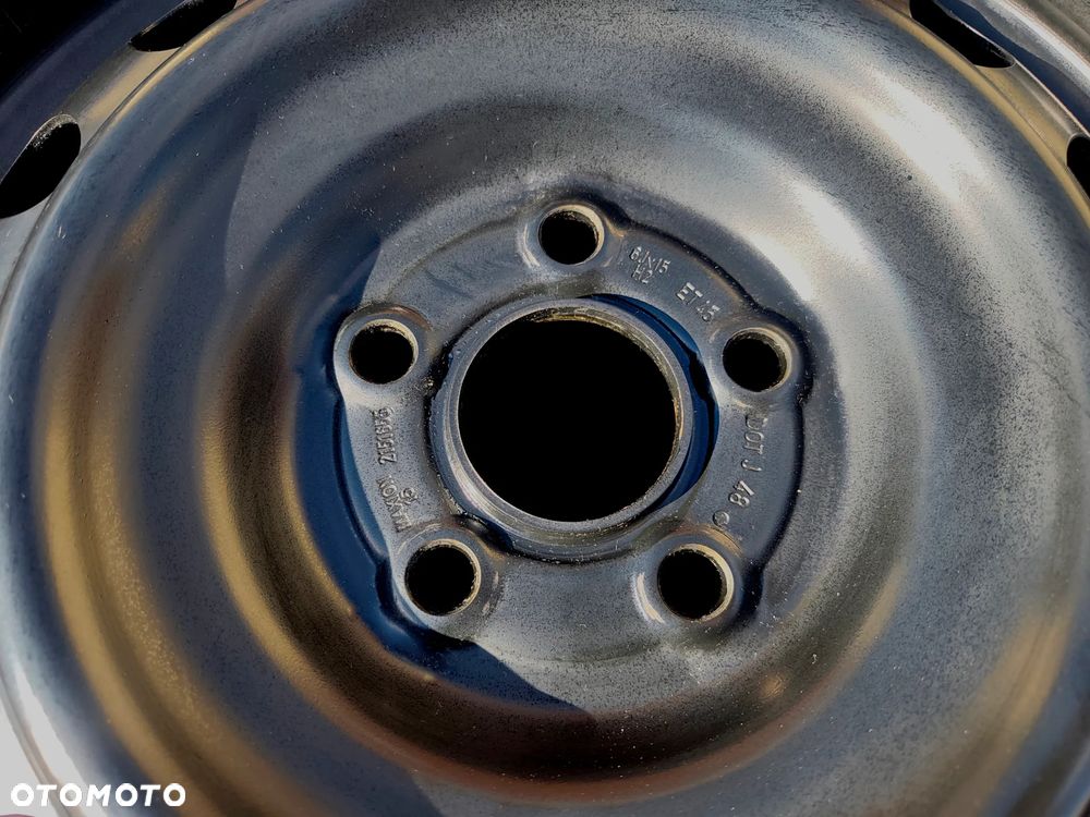 5x100 Felgi Stalowe Stal 15 Koła Letnie Lato TOYOTA YARIS IV 4 CELICA CARINA E PRIUS VERSO S 6,5mm 22r. Legnica ALU-RAD 185/65 - 5