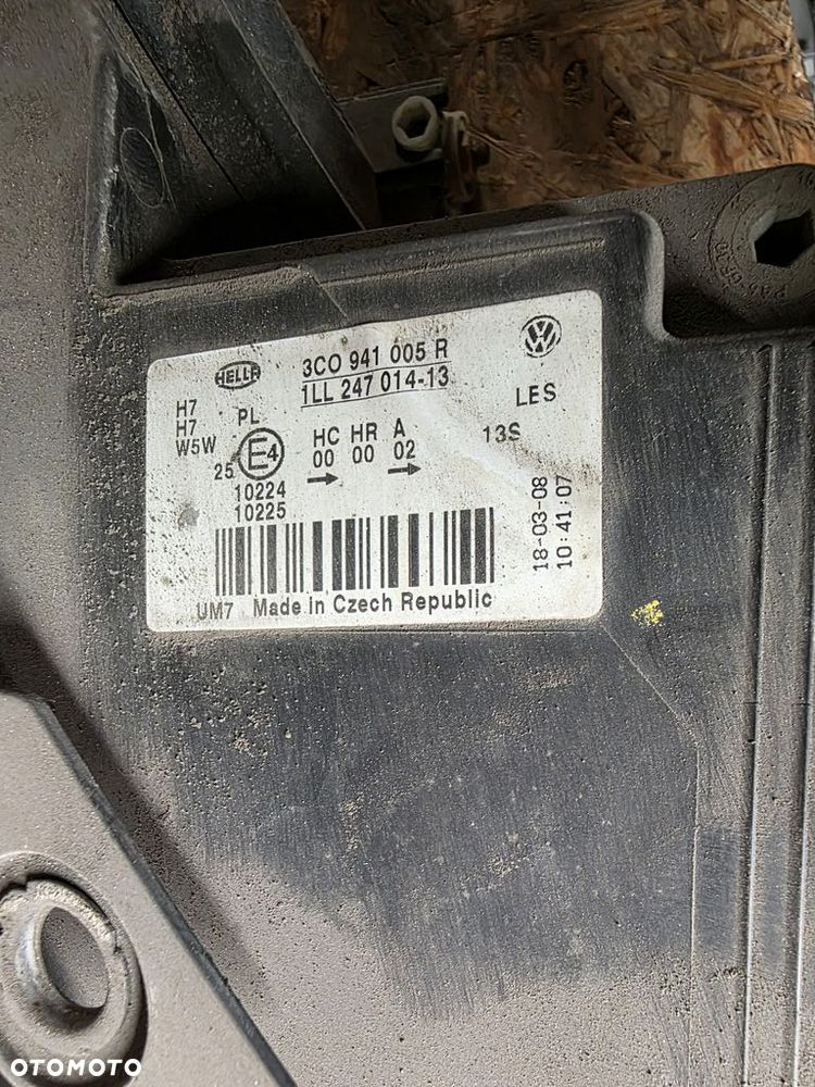 VOLKSWAGEN PASSAT B6 LAMPA PRZEDNIA LEWA ANGLIK 3C0941005 - 10