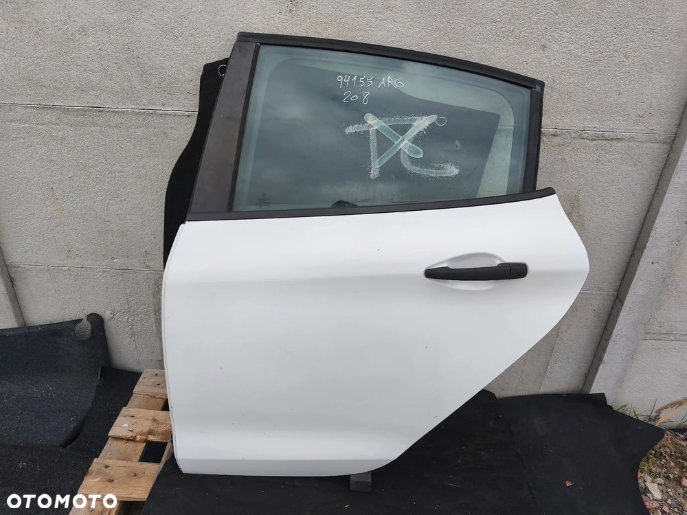 DRZWI LEWY TYŁ LEWE TYLNE  PEUGEOT 208 - 1
