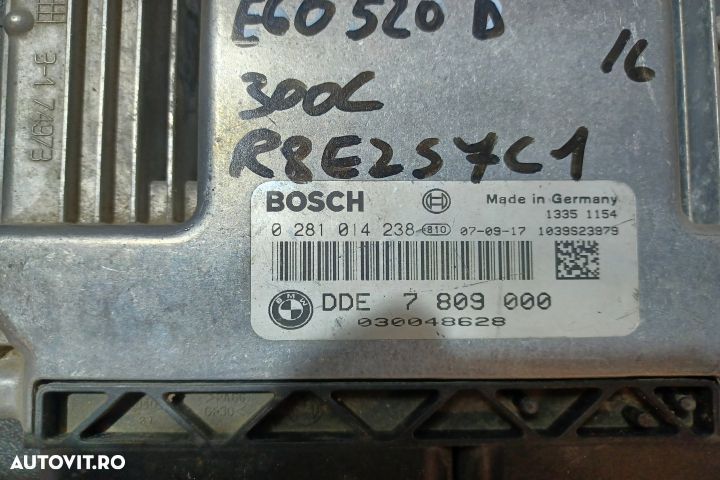 Calculator motor ECU 0281014238 0281014238 BMW Seria 5 E60/E61 [facel - 3