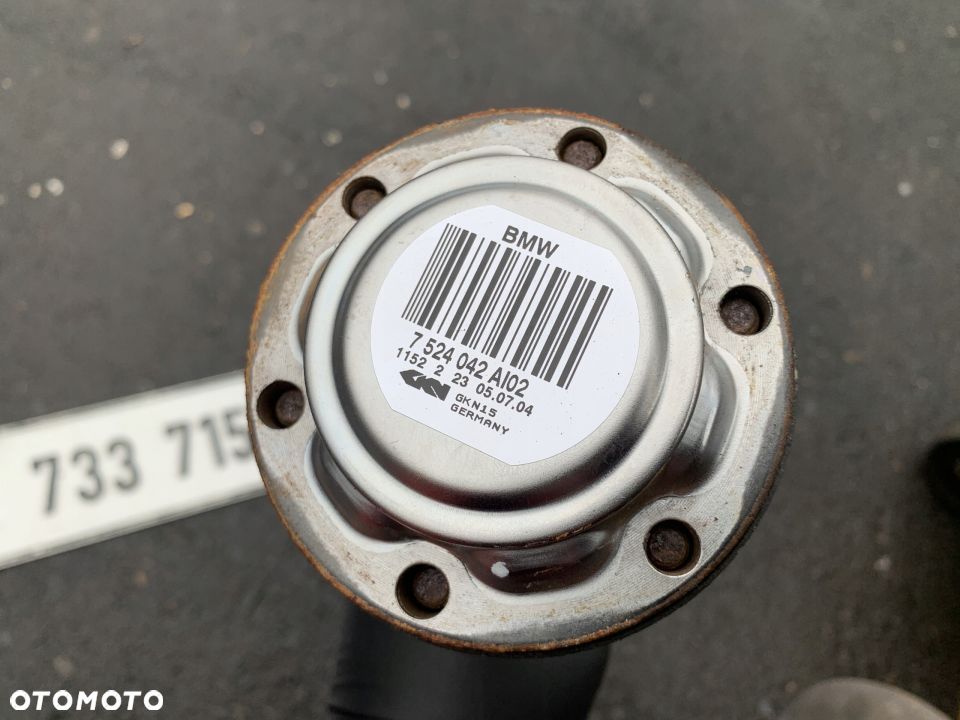 PÓŁOŚ PRAWA 7524042 BMW M54 E83 X3 3.0i - 2