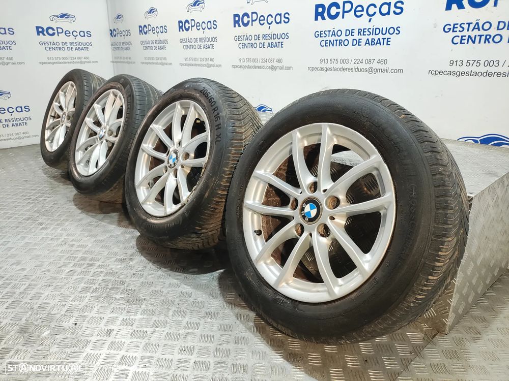Conjunto jantes Ronal 16 originais BMW Serie 1 F20 F21 7J ET40 5x120 - 3