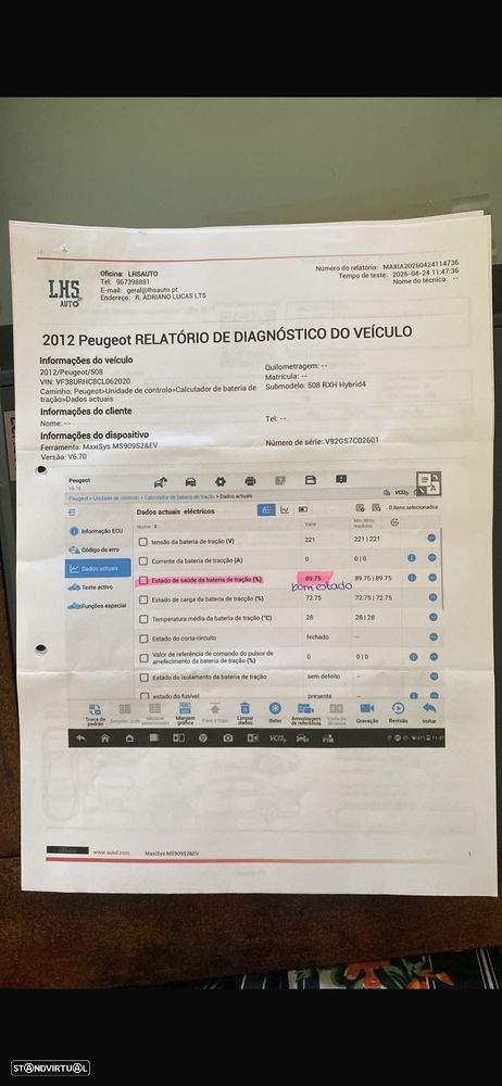 Peugeot 508 RXH 2.0 HDi Hybrid4 2-Tronic - 5