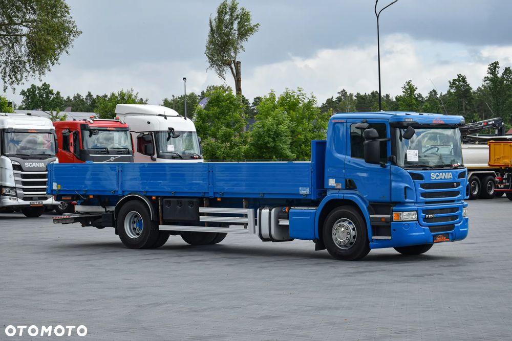Scania P250 / EURO 6 / SKRZYNIA 7.8 M / WINDA DHOLLANDIA / PODUSZKI NA TYLNEJ OSI / RETARDER / KLIMA / TEMPOMAT / SERWISOWANY / SPROWADZONY - 3