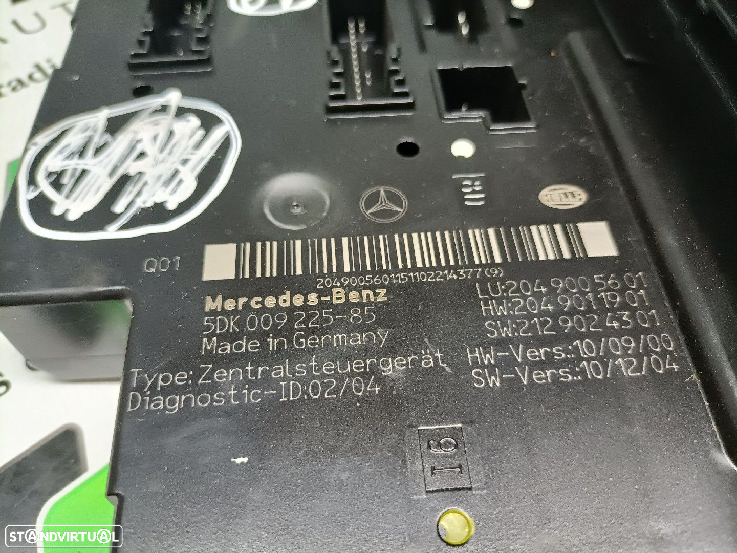 Módulo Eletrónico Mercedes-Benz C-Class (W204) - 3