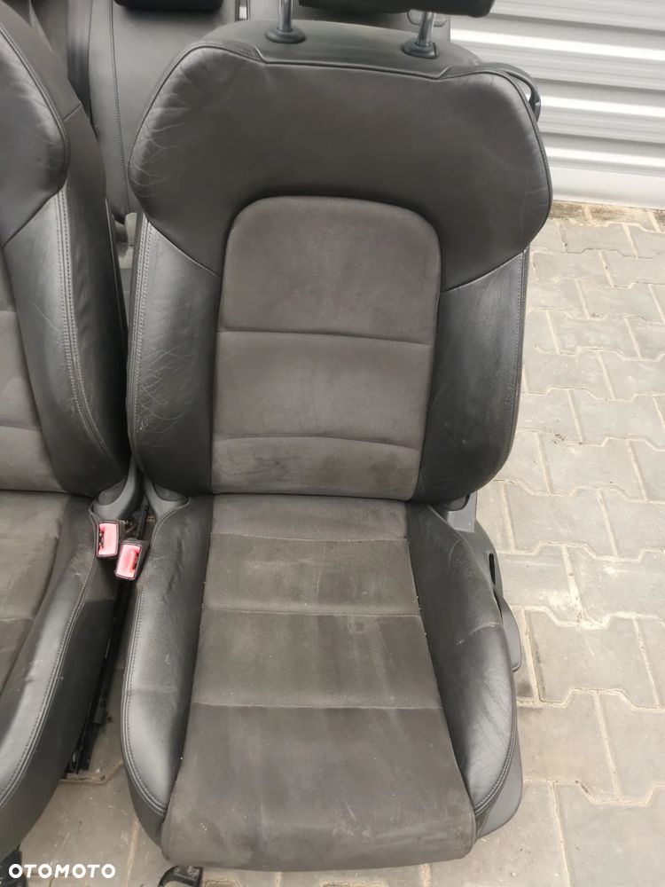 Audi A3 8P Fotele Kanapa Półskóra 3 DRZWI - 5