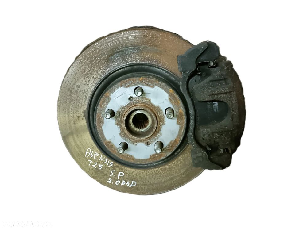 TOYOTA AVENSIS T25 03-09 2,0 D4D zwrotnica prawy przód PP  * - 1