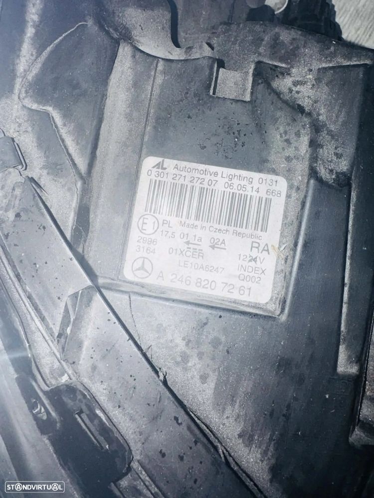 Farol Direito Mercedes B W245 - 11/18 - 4