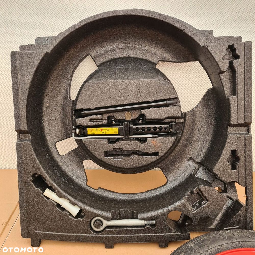 jaguar xf kombi ii x260 koło dojazdowe styropian wkład - 5