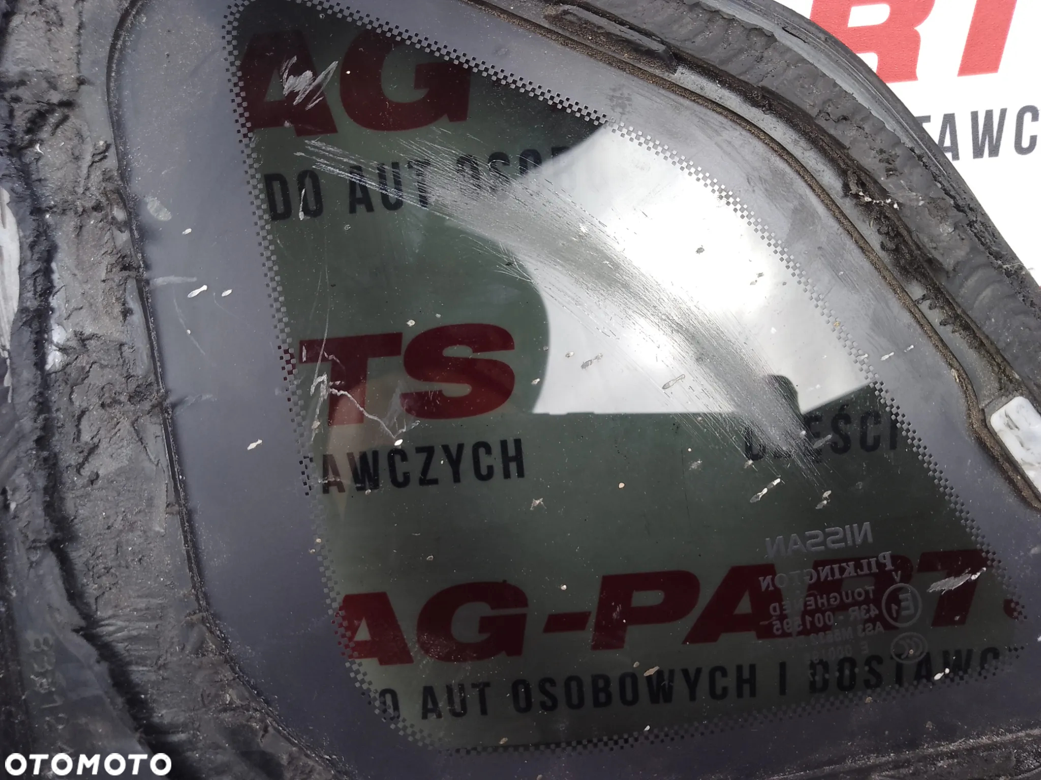 Szyba Karoseryjna Tylna Prawa Tył Błotnika Nissan Qashqai II J11 2017r - 4