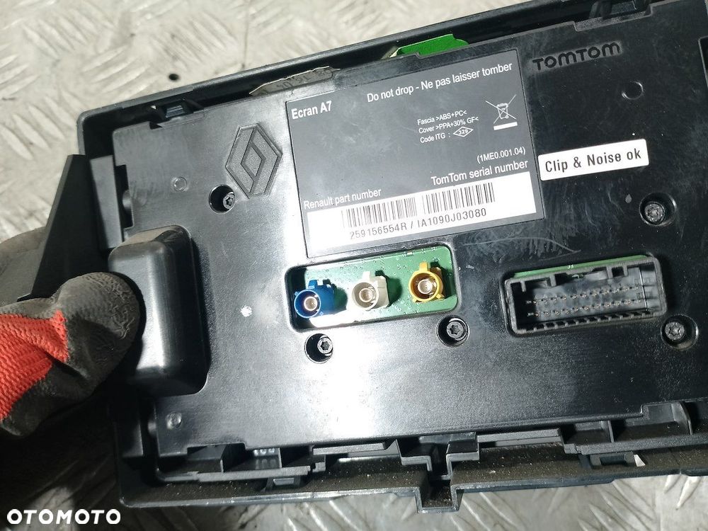 WYŚWIETLACZ RENAULT MEGANE III 259156554R - 3