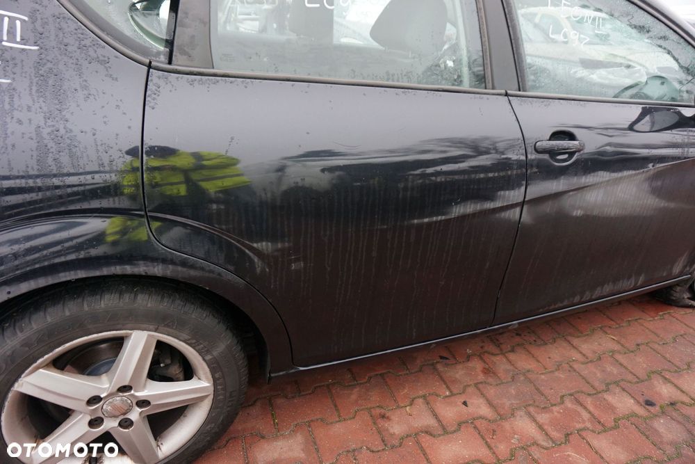 DRZWI TYLNE PRAWE LEON II 1P1 LIFT 5D HB LC9Z  CZARNY SEAT 2009-2012 - 4