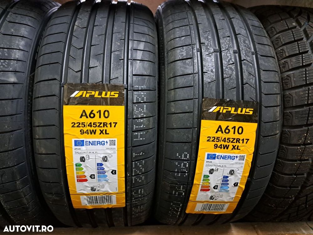 4 anvelope 225/45 R17 Aplus , Noi ! - 3