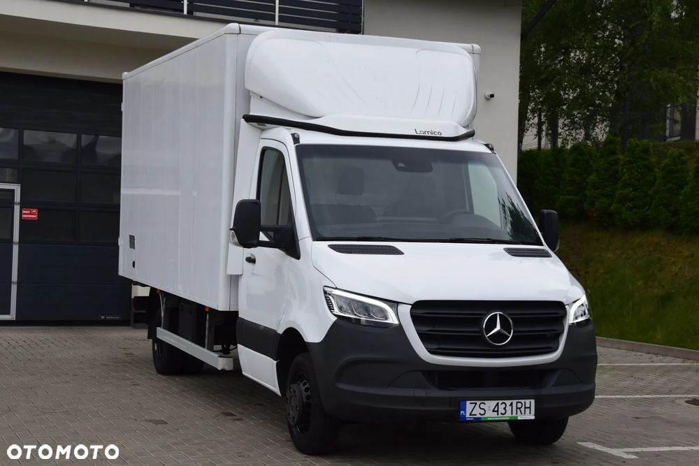 Mercedes-Benz Sprinter 519 CDI  Kontener Na bliźniaku , Automatyczna skrzynia 190 KM, Salon PL   Na gwarancji - 36