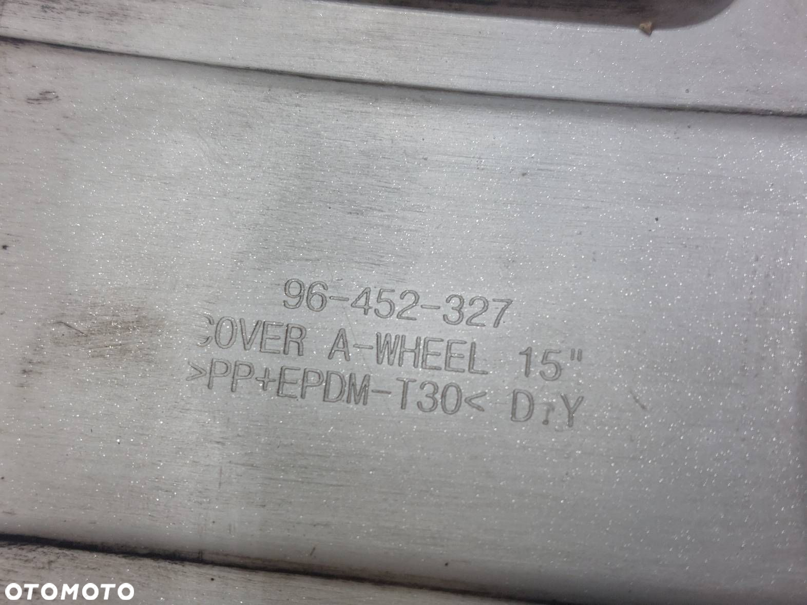 KOŁPAKI KOMPLET 15"  R15 15 CALI DAEWOO 96452327 - 7
