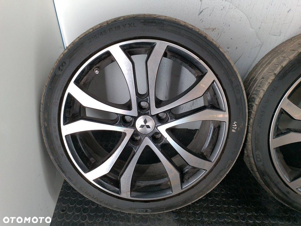FELGI ALUMINIOWE KOMPLET 18 Z OPONAMI MITSUBISHI LANCER IX 215/45R18 93Y - 5