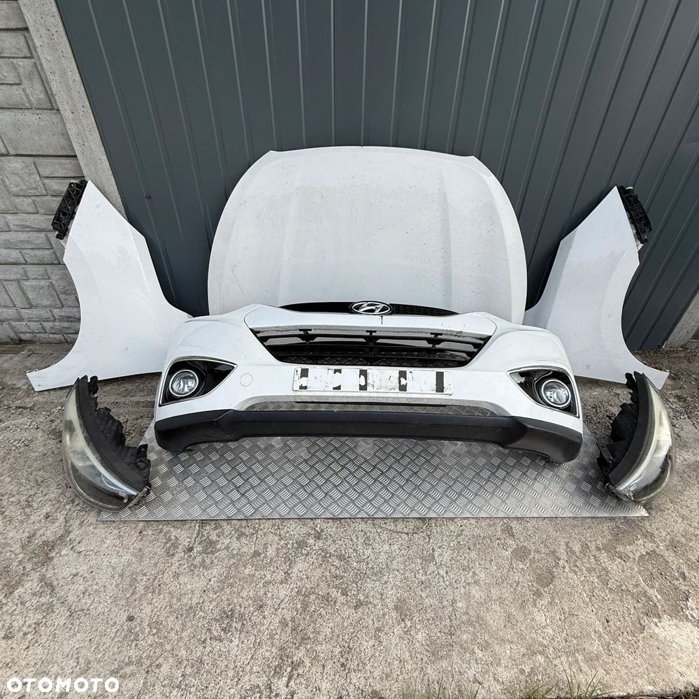 Przód kompletny maska zderzak błotniki lampy Hyundai ix35 kolor TCW - 1