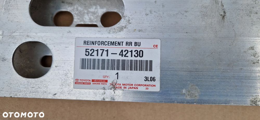 TOYOTA BZ4X BELKA ZDERZAKA TYŁ TYLNA 52171-42130 - 2