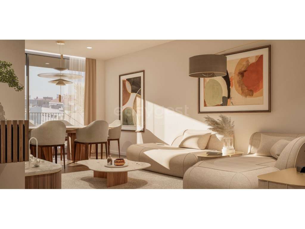 Apartamento T1 em empreendimento com piscina em São João da Madeira - Grande imagem: 3/18