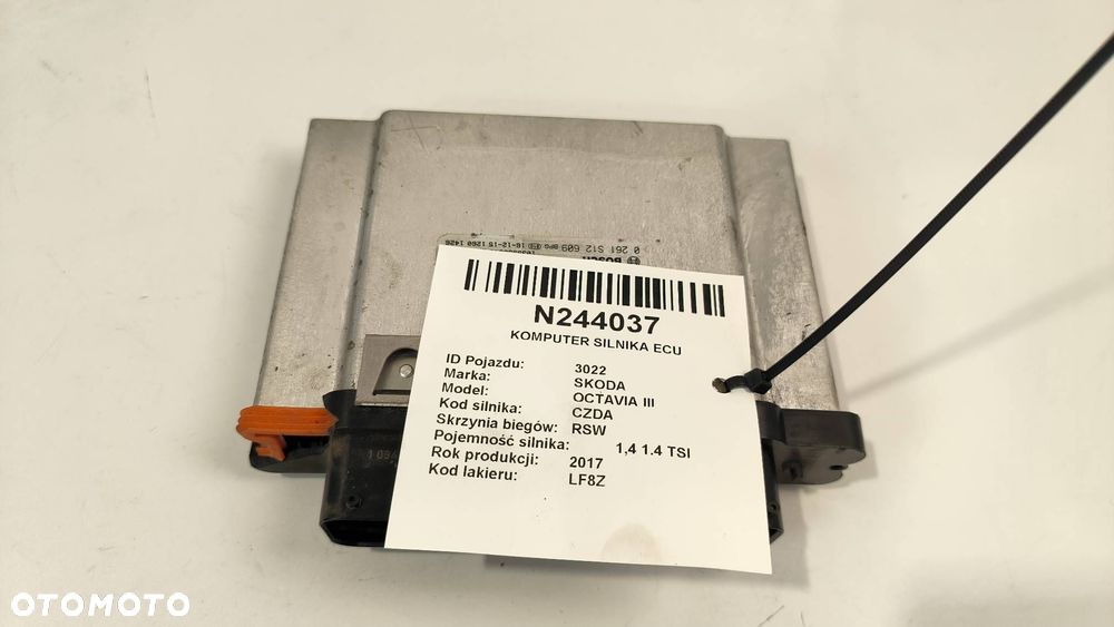 KOMPUTER SILNIKA ECU SKODA OCTAVIA III 04E907309BH - 1