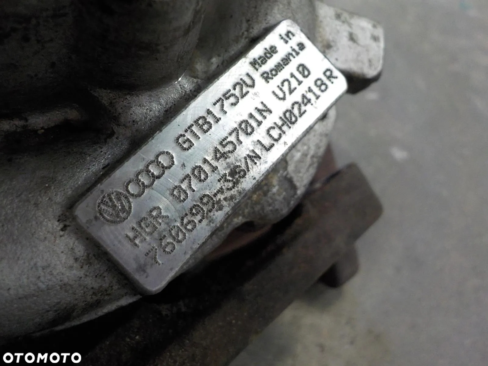 VW T5 2.5 TDI BPC TURBO TURBOSPRĘŻARKA 070145701N - 4