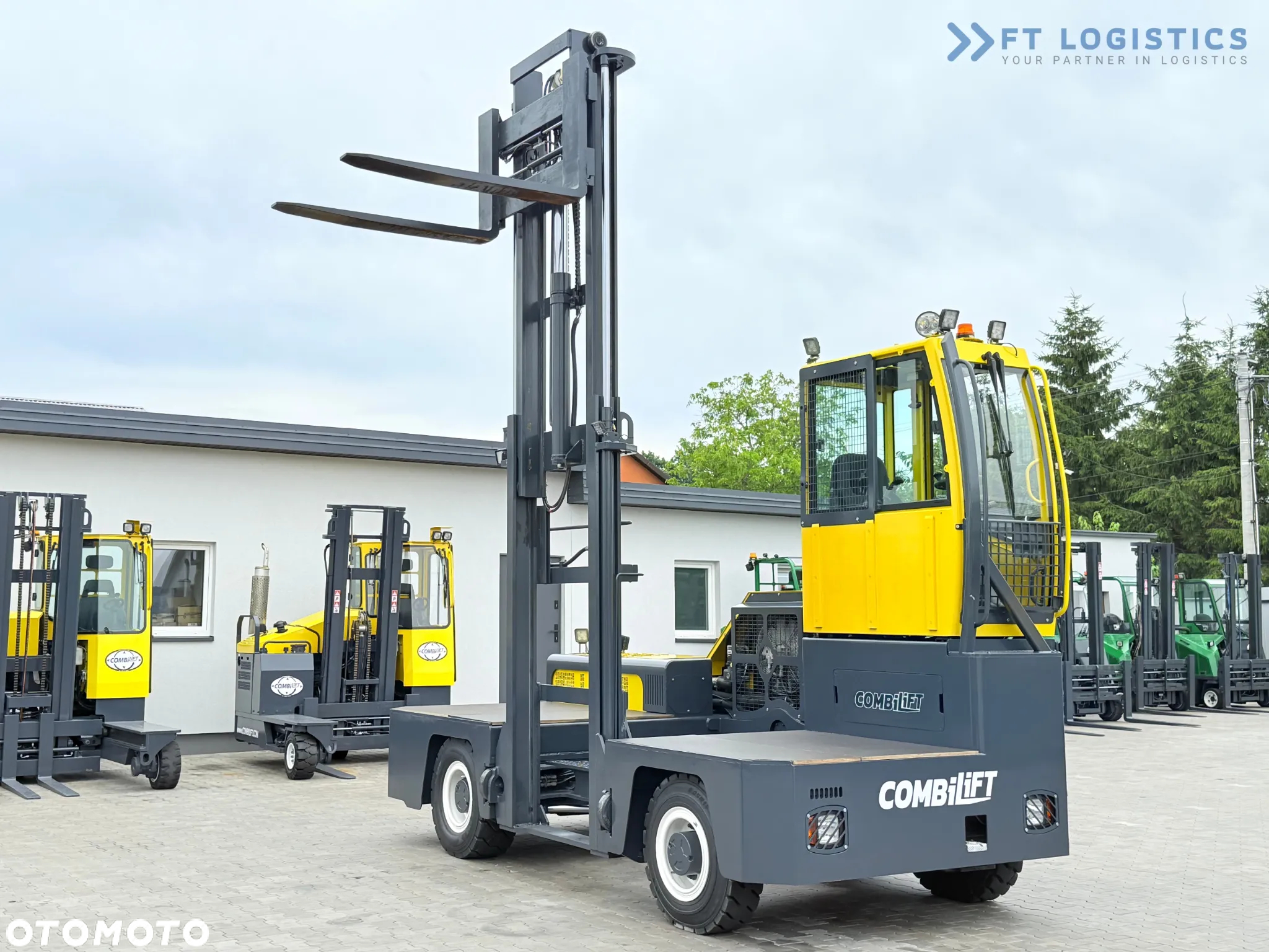 Combilift C6000FSL / DIESEL / DUPLEX - 4100MM / WIDŁY 1400MM / WÓZEK BOCZNY / UDŹWIG 6000KG / WOLNY SKOK / SILNIK DEUTZ / STAN IDEALNY - 37