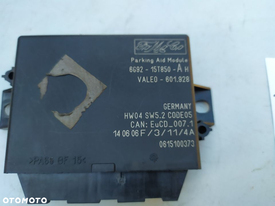 MODUŁ STEROWNIK PARKOWANIA PDC S-MAX GALAXY MK3 6G9215T850AH - 2