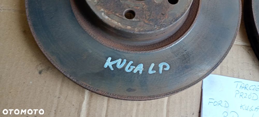 Tarcze hamulcowe przód przednie klocki Ford Kuga MK2 320mm - 8