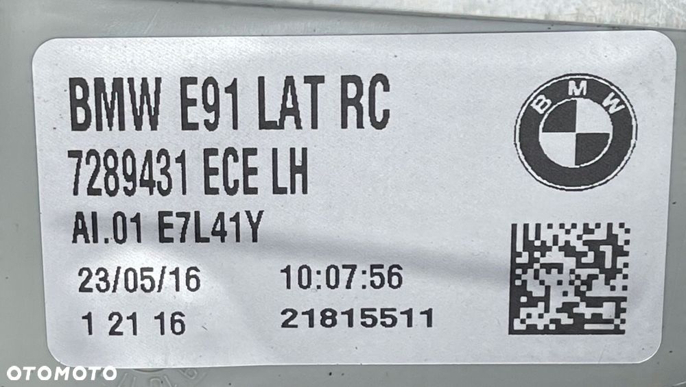 BMW 3 E91 LIFT LCI LAMPA LEWA TYŁ BŁOTNIKA LED 7289431 NOWA - 10