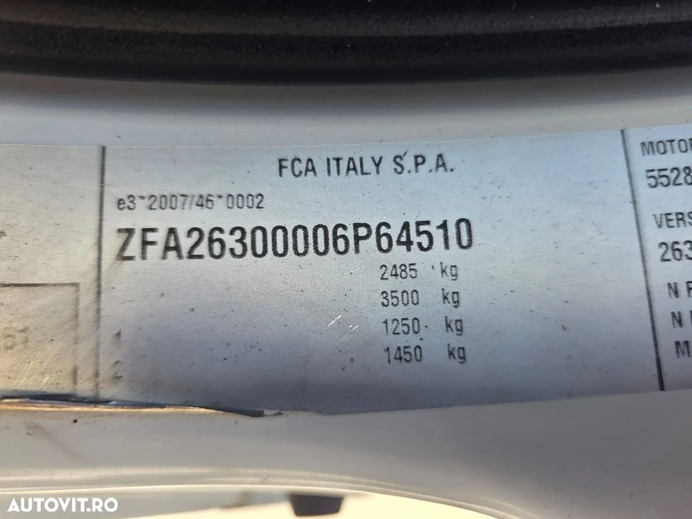 Fiat Doblo Frigorific Carrier Refrigerare 0" Congelare-29" - 35