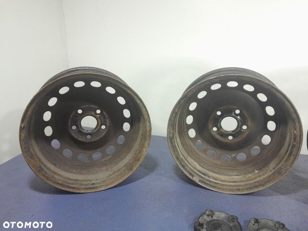 VW CADDY IV 15- FELGI STALOWE 6JXR15 ET 47 5X112 4 SZT 2K0601027B - 7