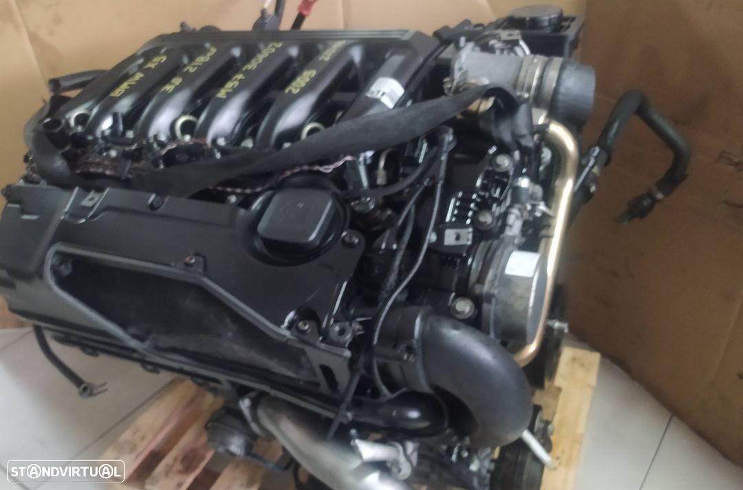 Motor Bmw X5 3.0D 218cv M57 bloco ferro 306D2  caixa velocidades 6HP26X 4x4 - 6