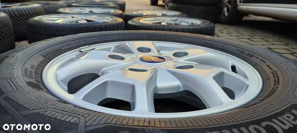 Koła Letnie Felgi Aluminiowe Oryg. Ford Transit 5x160 Et60 Continental 235/65/16 C 2022r 6,5-8mm Bdb  Starogard Gdański - Wysyłka - 7