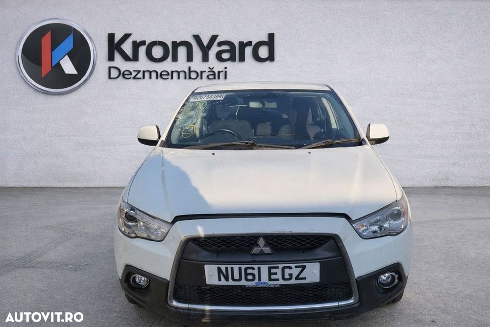 Usa Dreapta Fata Mitsubishi ASX 2010 - 2012 SUV 4 Usi ALB (1107) NECESITA REPARATII - 6