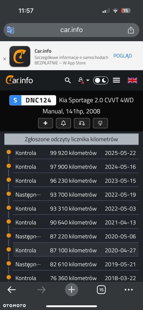 Kia Sportage 2.0 4WD EX - 19