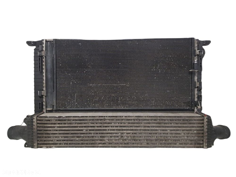 KOMPLET CHŁODNIC INTERCOOLER WIATRAKI AUDI A4 A5 A6 Q5 C7 B8 8K  11-17r - 1