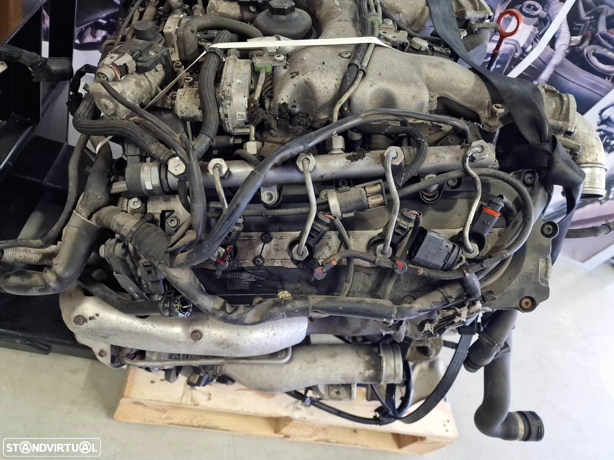 Motor Audi Q7 4.2 TDI 2010 de 326cv, ref BTR - 3