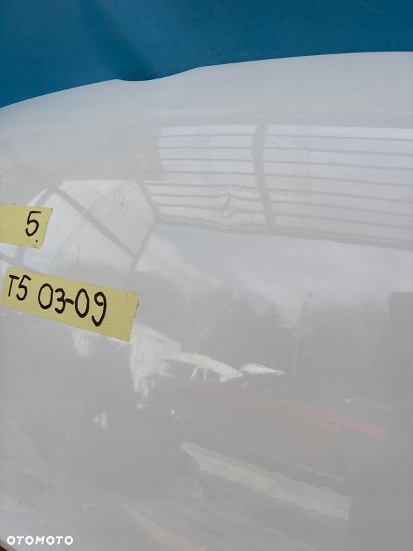 VW T5 TRANSPORTER MULTIVAN 03- maska pokrywa silnika Biała ładna - 3