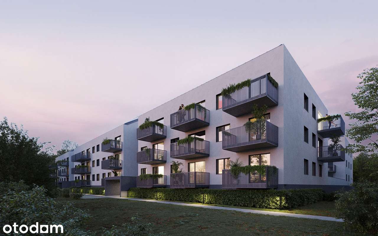 3-pokojowe mieszkanie 60m2 + balkon Bezpośrednio
