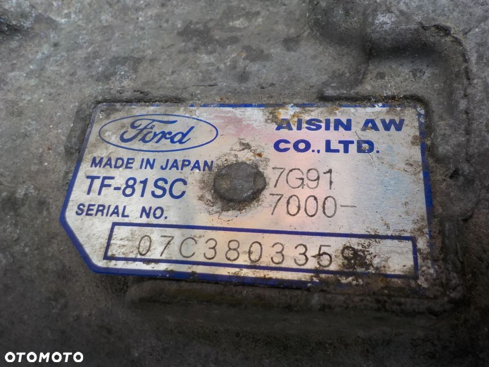 FORD S-MAX  SKRZYNIA BIEGÓW 7G91-7000-AA - 5