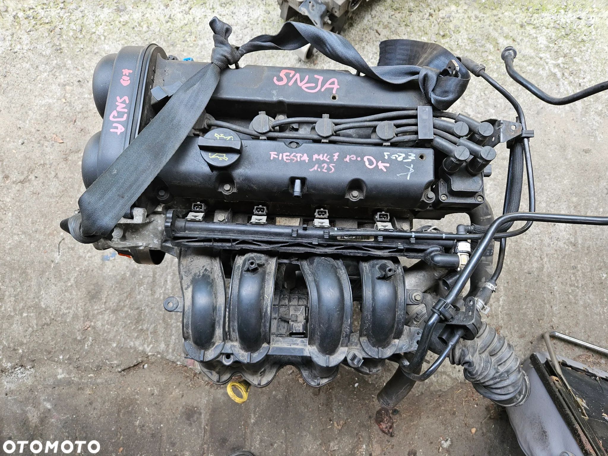 SILNIK FIESTA MK7 1.25 SNJA SNJB 1.4 RTJB SPJA SPJC SPJE RADOM - 1