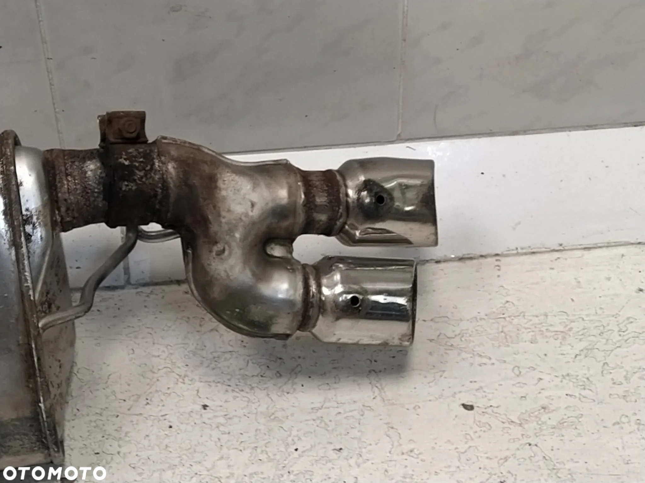 JAGUAR XJ XJR X351 2014-2019 5.0 WYDECH TŁUMIK PRAWY ORYGINAŁ - 11