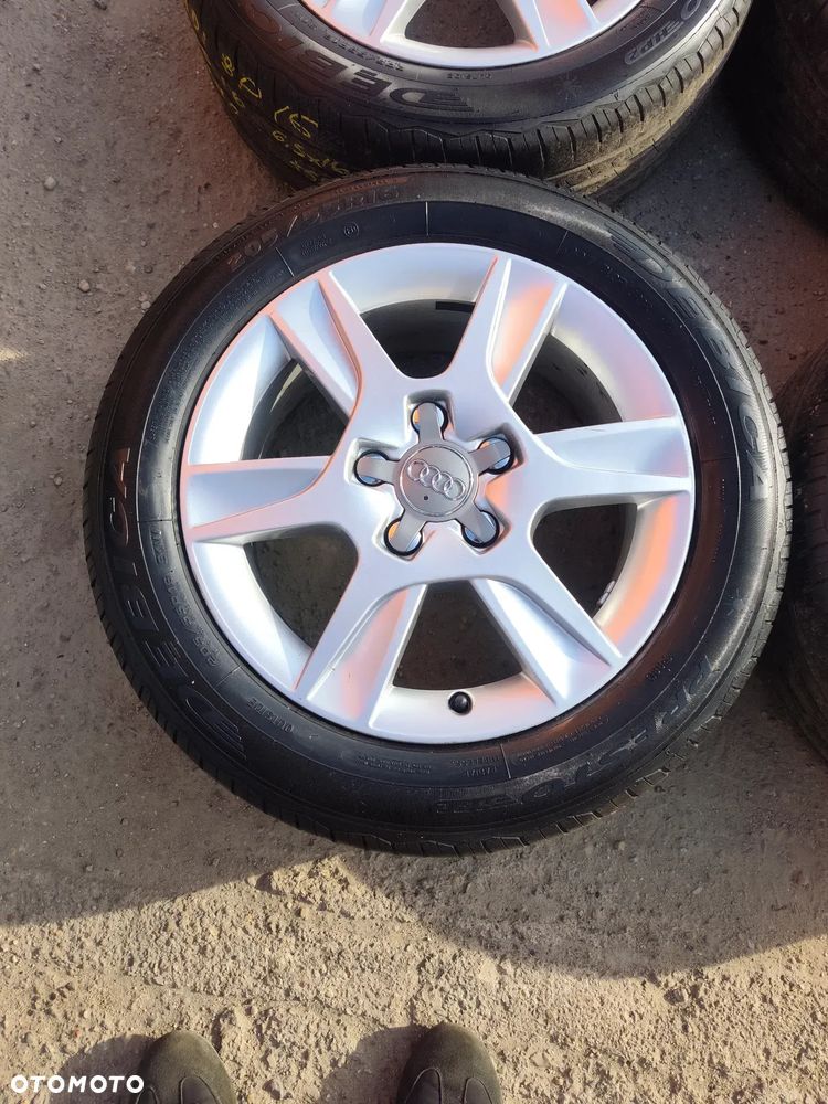 5x112 Alufelgi Felgi Aluminiowe Oryginalne 16 Koła Letnie Lato AUDI A3 8P 8P0 A4 B5 B6 A6 C5 VW SEAT SKODA 6,5mm 22r. Legnica ALU-RAD 205/55 - 7